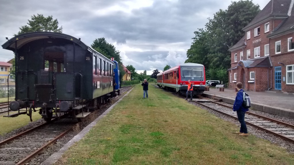 Sieben Monate war Hein Schönberg krank nun fährt er